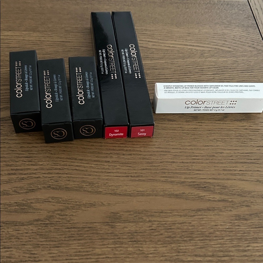 Color Street Lipstick Set - Dynamite and Sassy